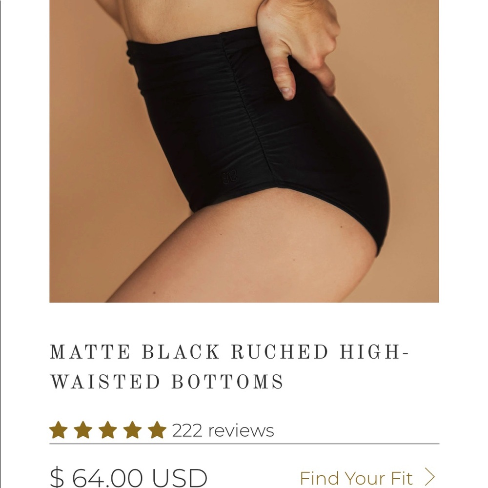 NWT NEVER WORN Albion Fit Bikini BOTTOM